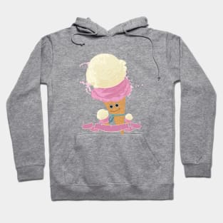 Happy Ice Cream Cone Hoodie